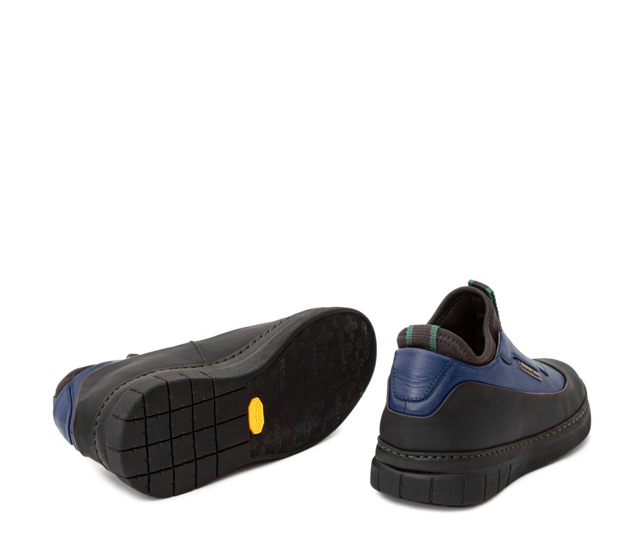 Pakerson SCARPA ABETONE PELLE BLU NAVY Italy