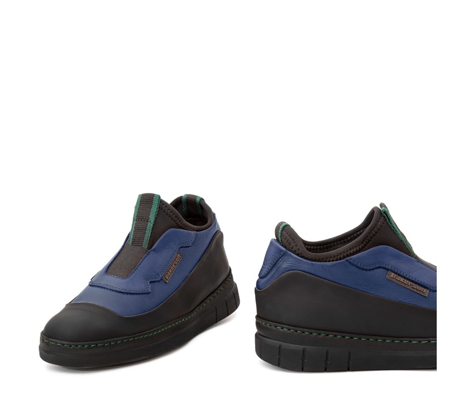 Pakerson SCARPA ABETONE PELLE BLU NAVY Italy