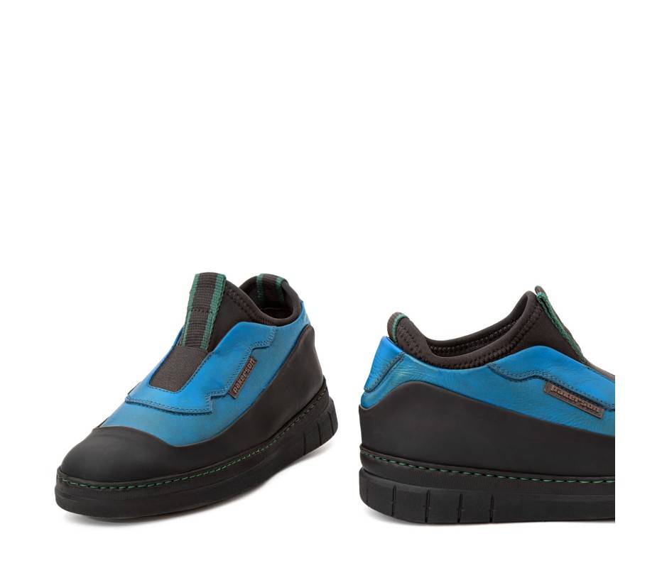 Pakerson SCARPA ABETONE PELLE AZZURRO CIELO Italia