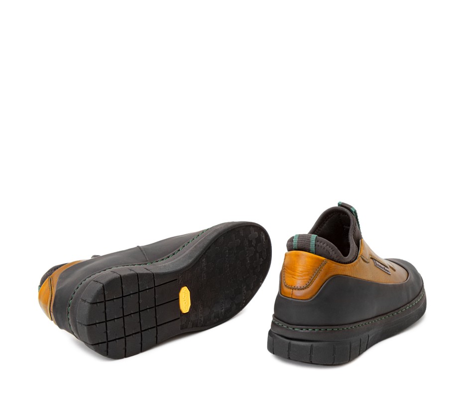 Pakerson SCARPA ABETONE PELLE GIALLO SENAPE Vendita