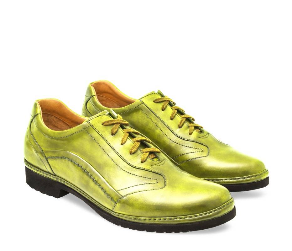Pakerson DERBY PIENZA PELLE VERDE PISTACCHIO Acquista Ora