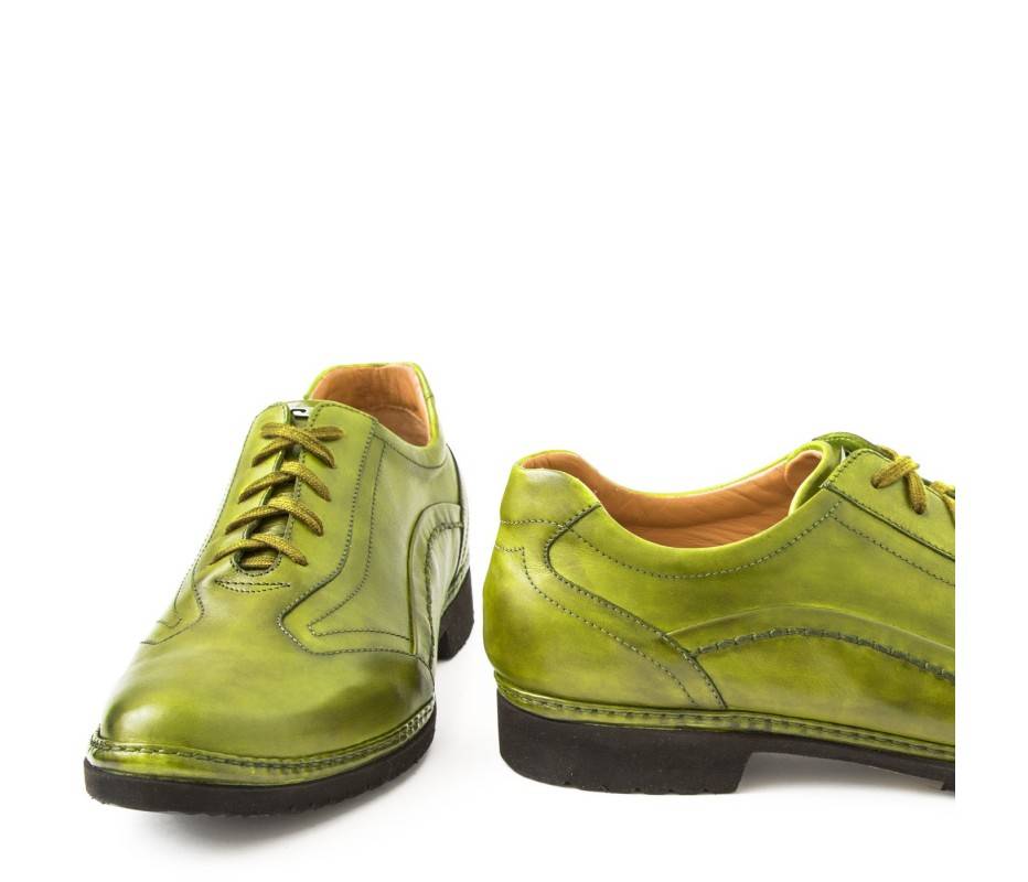 Pakerson DERBY PIENZA PELLE VERDE PISTACCHIO Acquista Ora
