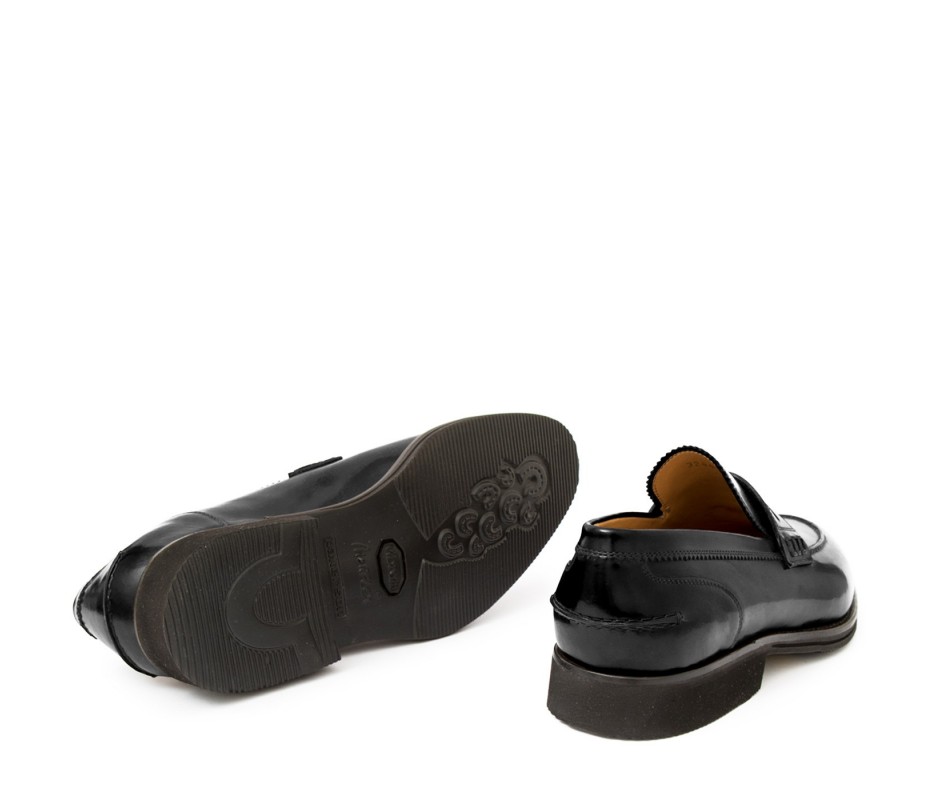 Pakerson MOCASSINO LUCCA PELLE NERA Offerta