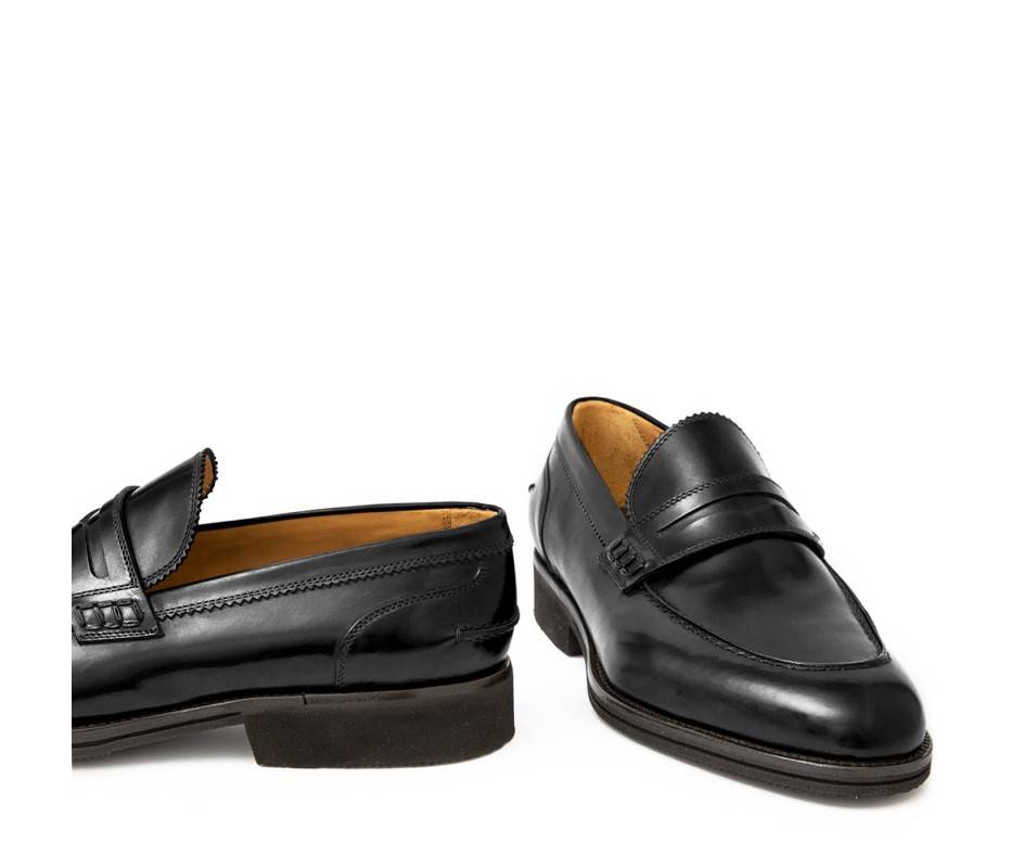 Pakerson MOCASSINO LUCCA PELLE NERA Offerta