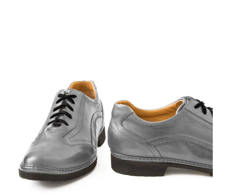 Pakerson DERBY PIENZA PELLE GRIGIO SMOG Economico