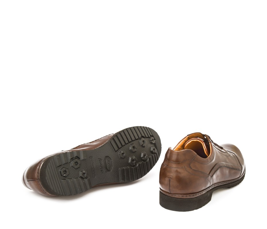 Pakerson DERBY PIENZA PELLE CIOCCOLATO Vendita Economica