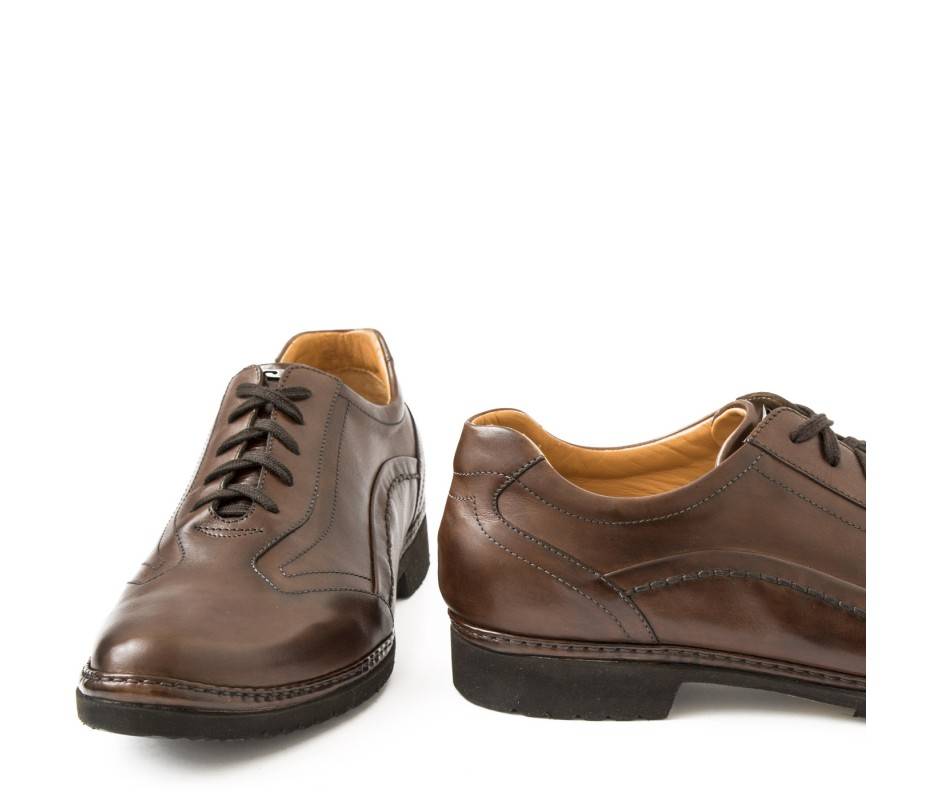Pakerson DERBY PIENZA PELLE CIOCCOLATO Vendita Economica