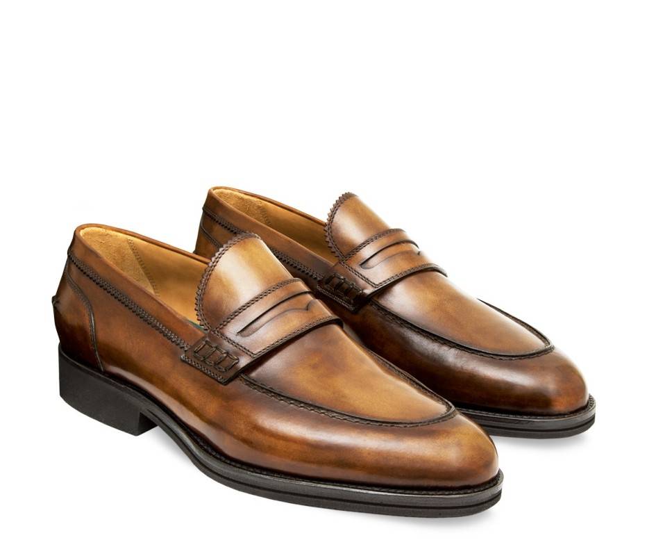 Pakerson MOCASSINO LUCCA PELLE MARRONE TIMBER Negozio