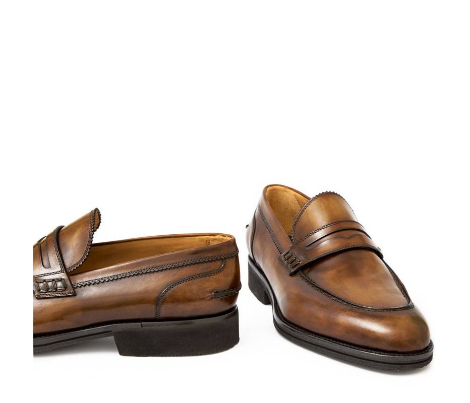 Pakerson MOCASSINO LUCCA PELLE MARRONE TIMBER Negozio