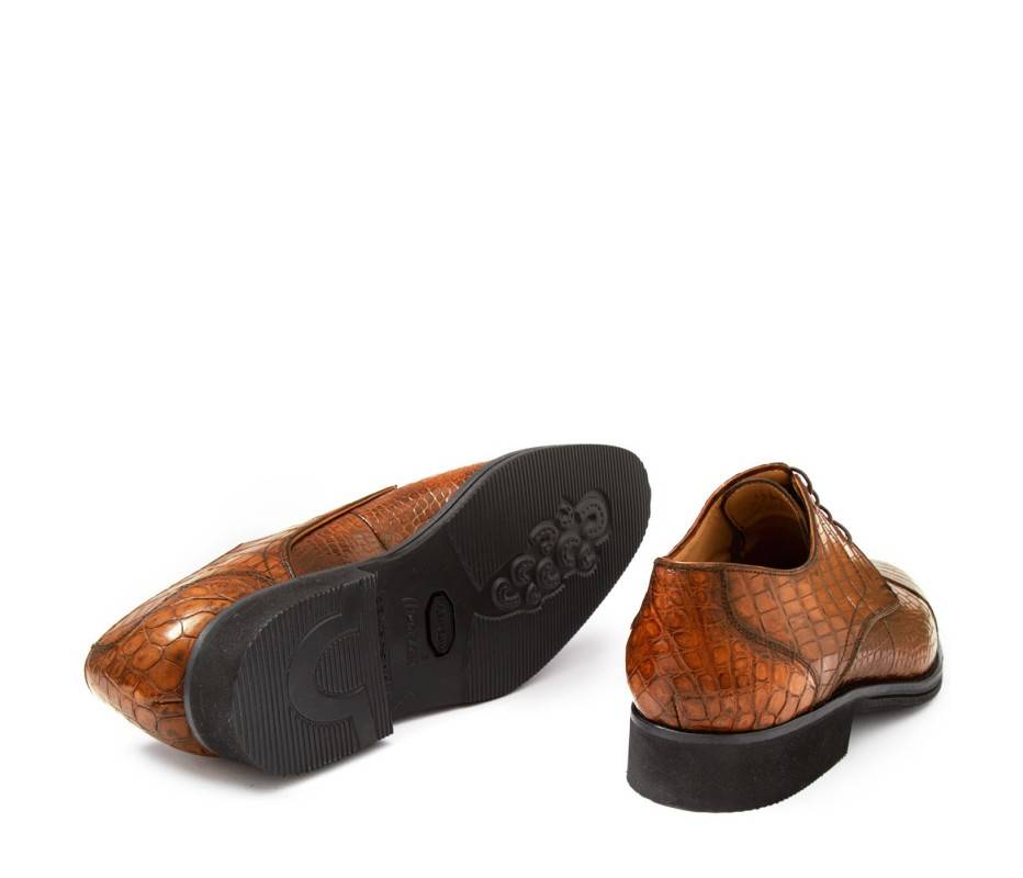 Pakerson DERBY FIRENZE ALLIGATORE MARRONE WOOD Moda
