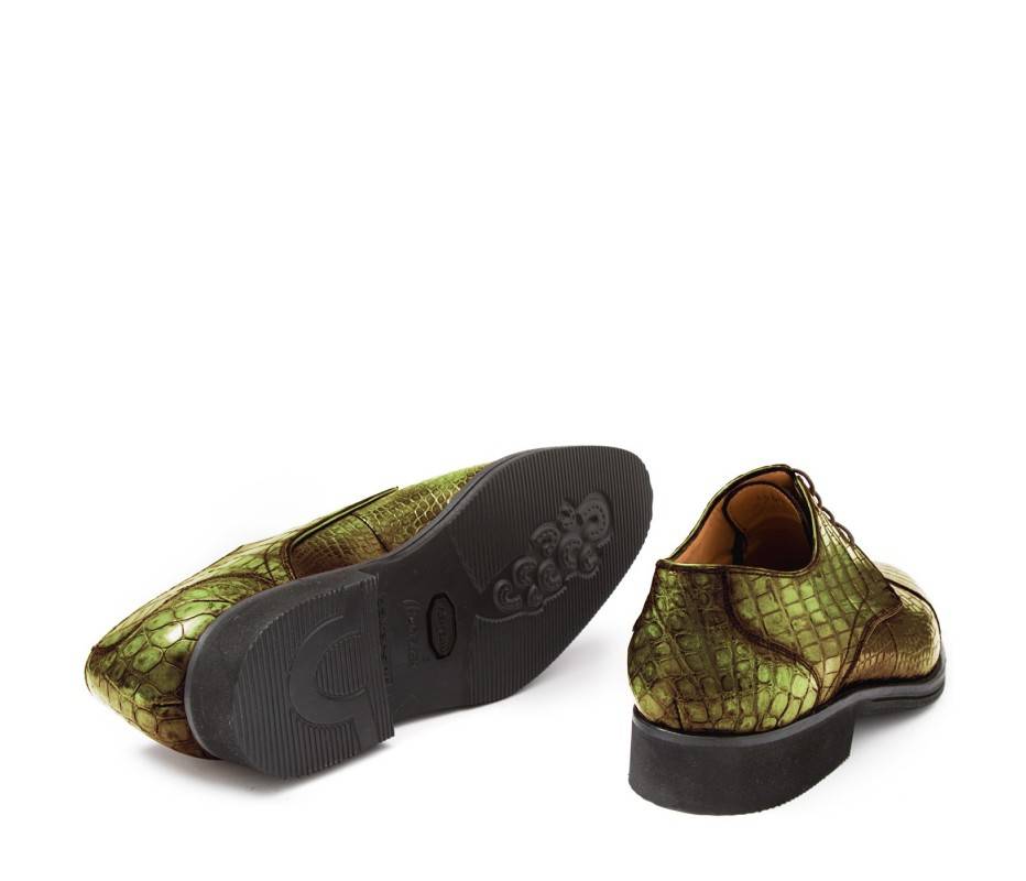 Pakerson DERBY FIRENZE ALLIGATORE VERDE OLIVA 2025