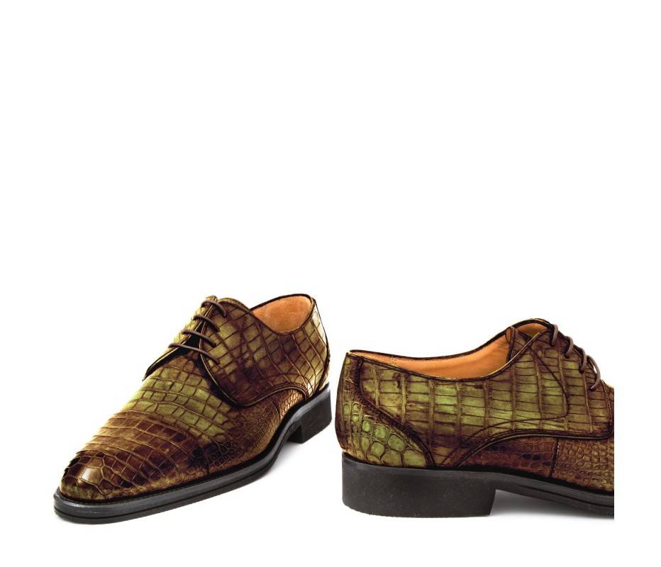 Pakerson DERBY FIRENZE ALLIGATORE VERDE OLIVA 2025
