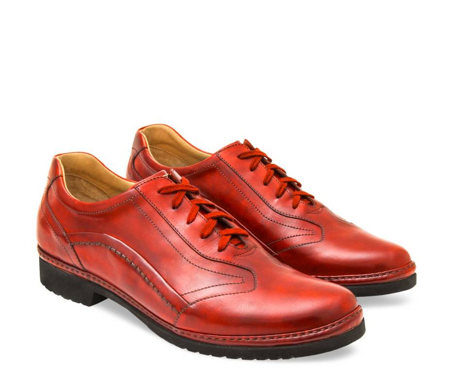 Pakerson DERBY PIENZA PELLE ROSSA Lightning offer