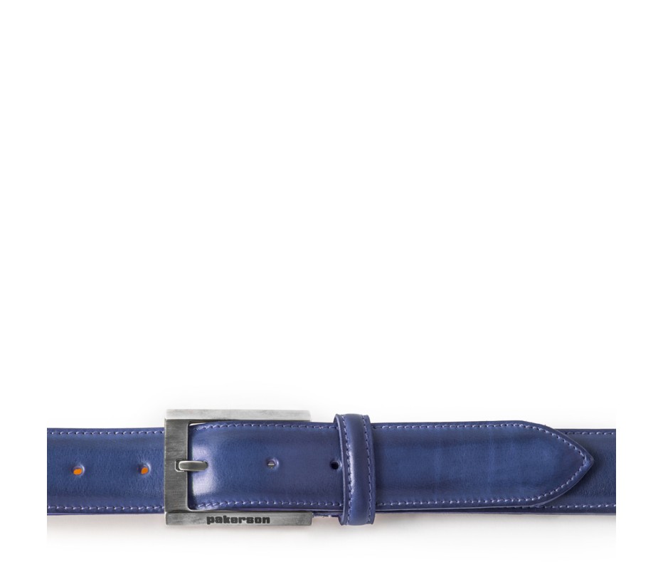 Pakerson FIBBIA VOLTERRA PELLE BLU NAVY Sottocosto