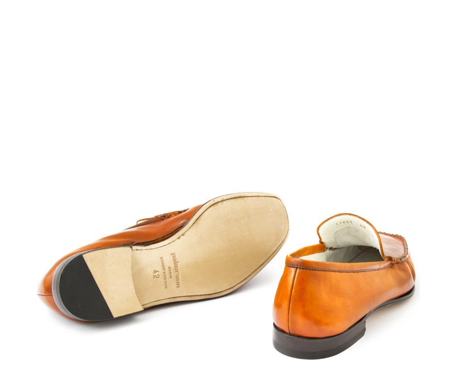 Pakerson MOCASSINO CERRETO PELLE ARANCIO Italia