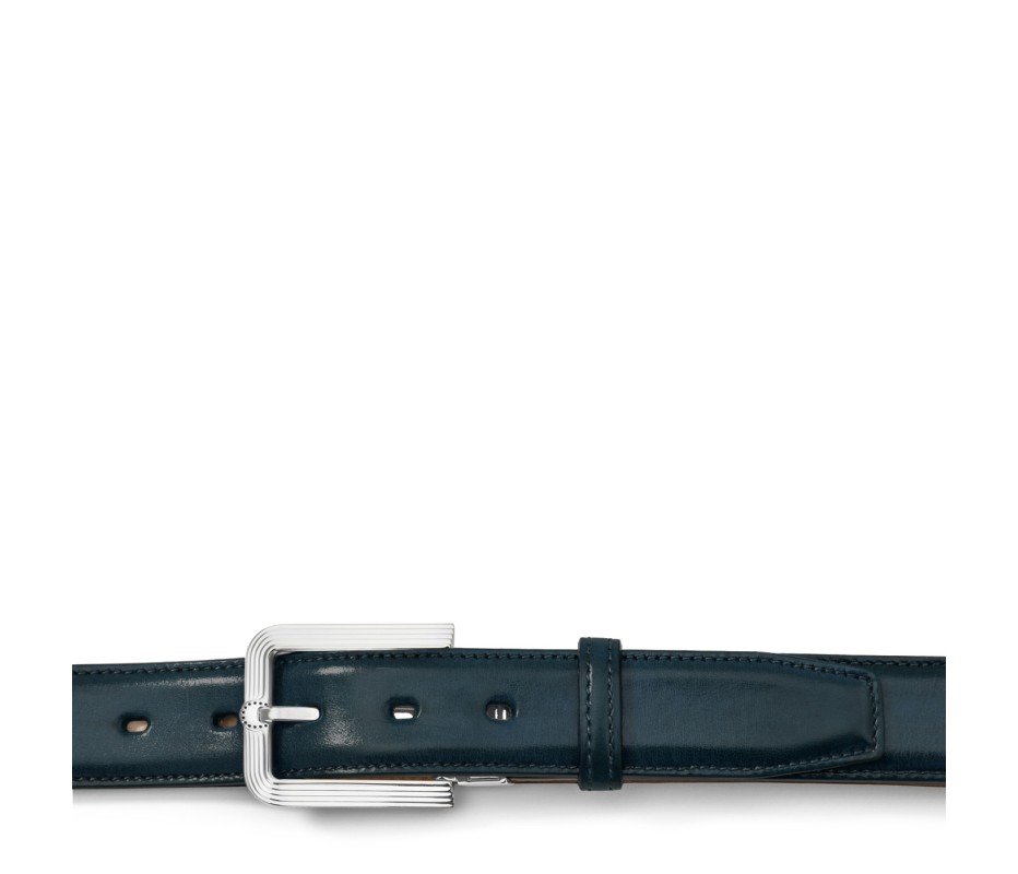 Pakerson FIBBIA FIESOLE PELLE BLU ISLAND Pezzi Unici