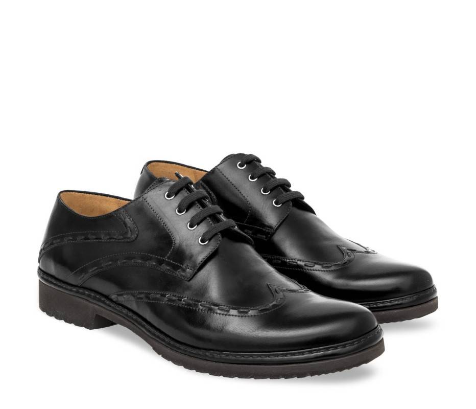 Pakerson DERBY CORTONA PELLE NERA Promozione Limitata