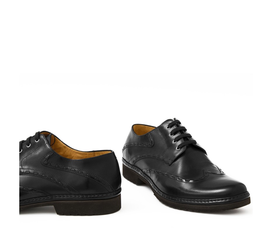 Pakerson DERBY CORTONA PELLE NERA Promozione Limitata