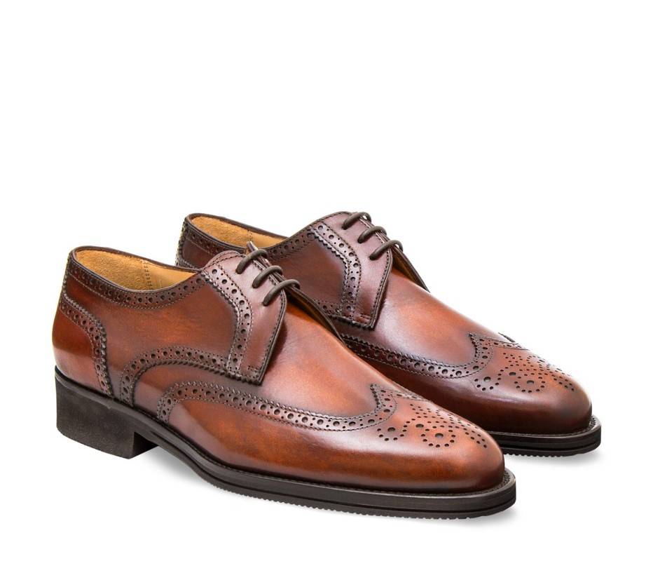 Pakerson DERBY PISA PELLE MARRONE WOOD Fino Al -60%