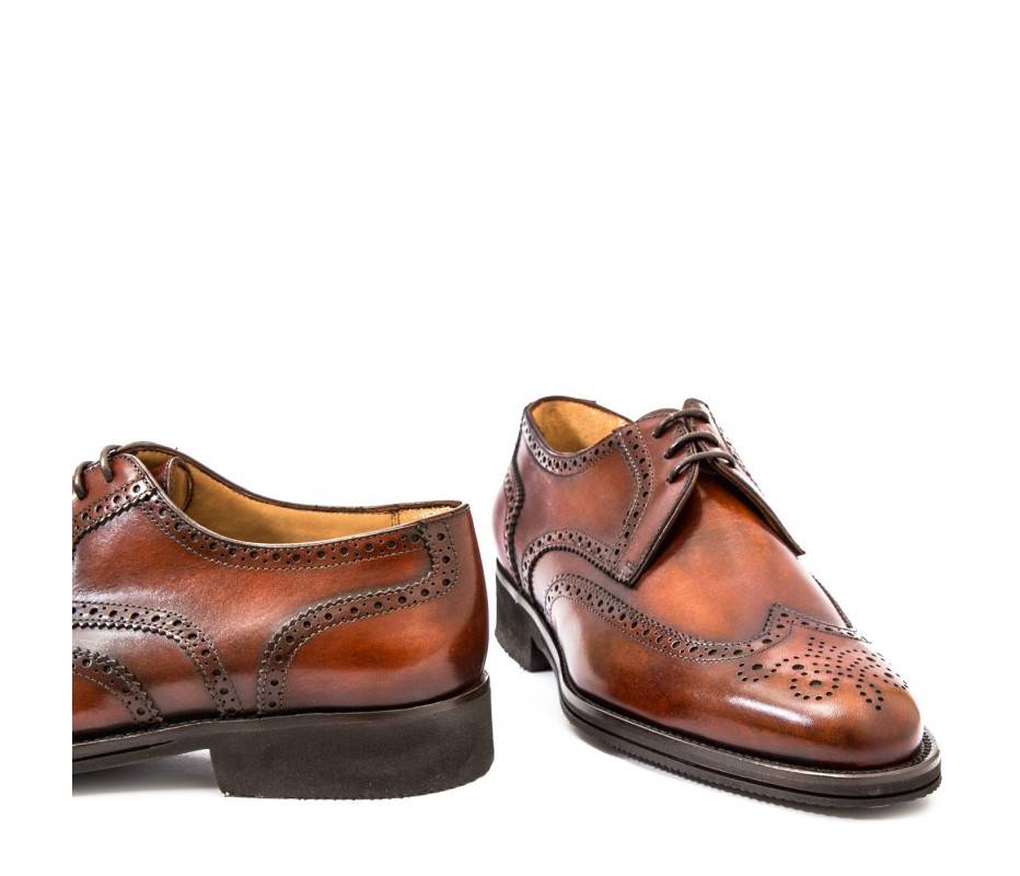 Pakerson DERBY PISA PELLE MARRONE WOOD Fino Al -60%