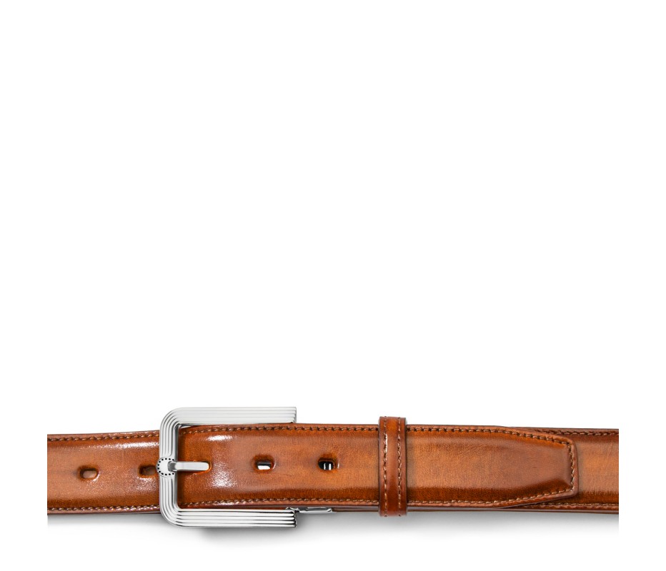 Pakerson FIBBIA FIESOLE PELLE MARRONE WOOD Presa