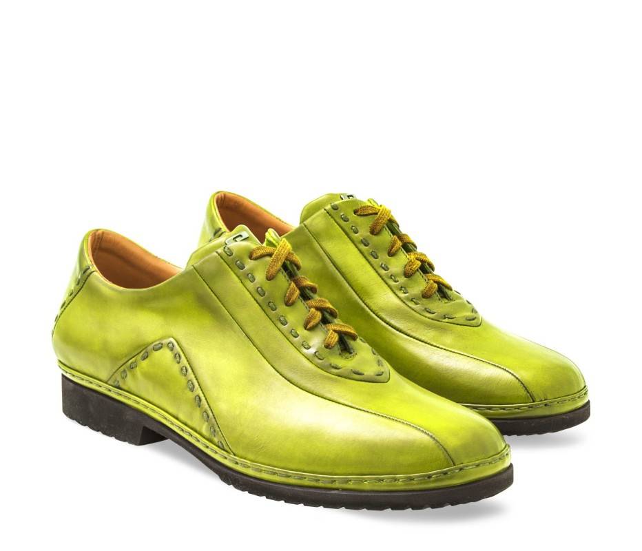 Pakerson DERBY BOLGHERI PELLE VERDE PISTACCHIO Hotsell