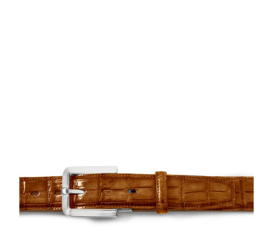 Pakerson FIBBIA FIESOLE ALLIGATORE MARRONE WOOD Vendita