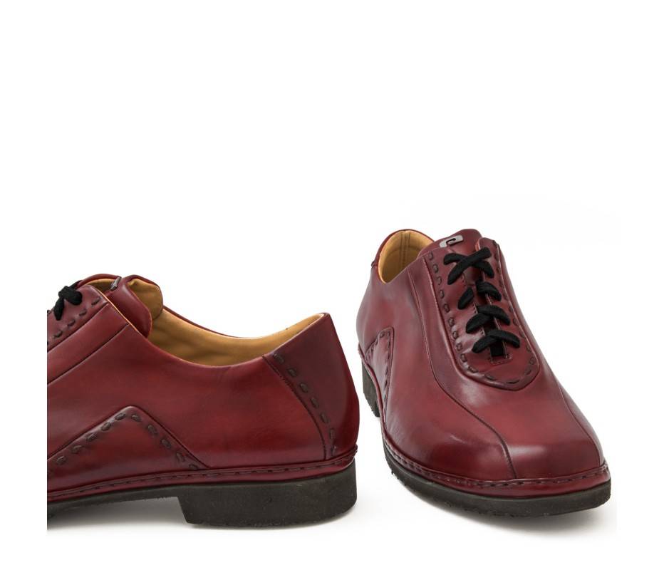 Pakerson DERBY BOLGHERI PELLE ROSSO BORDEAUX Promozione