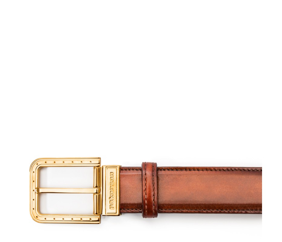 Pakerson FIBBIA RIPA PELLE MARRONE WOOD Offerta