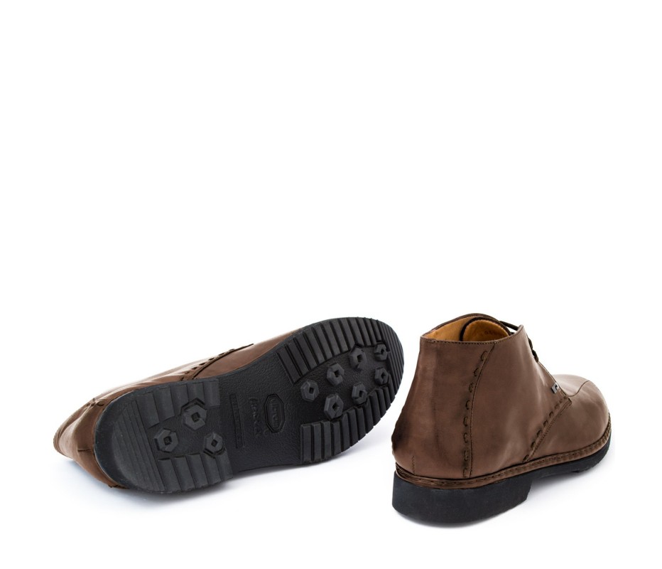 Pakerson POLACCHINO GREVE PELLE CIOCCOLATO Latest fashion