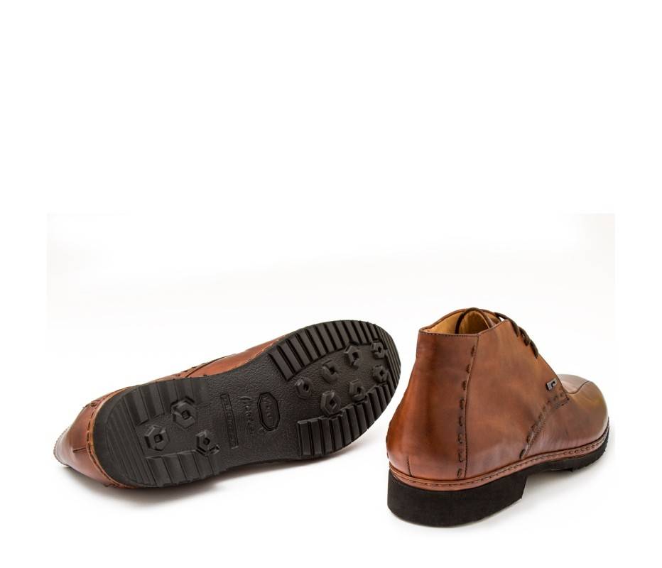 Pakerson POLACCHINO GREVE PELLE MARRONE TAN Outlet