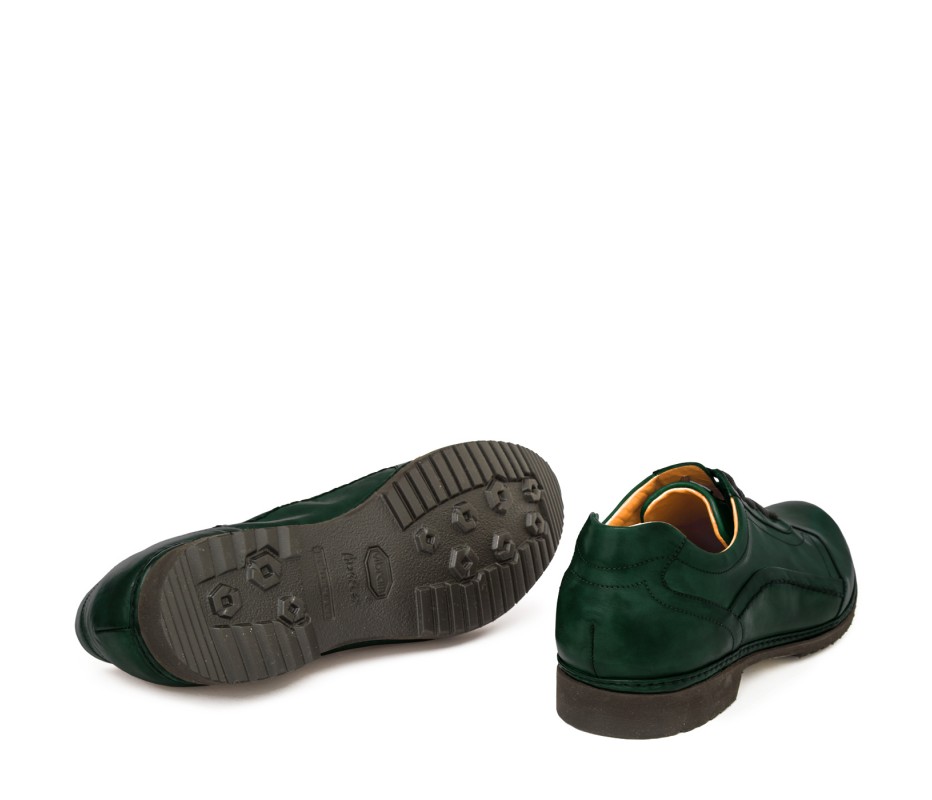 Pakerson DERBY PIENZA PELLE VERDE INTENSO In Vendita