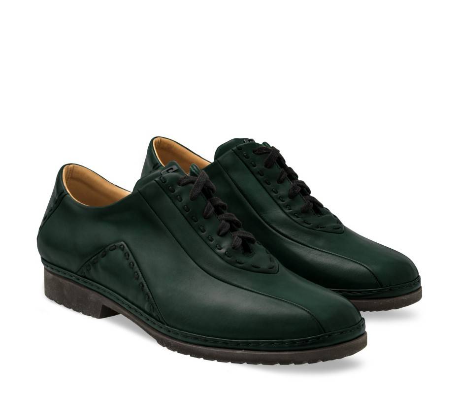 Pakerson DERBY BOLGHERI PELLE VERDE INTENSO Offerte