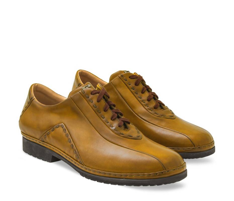 Pakerson DERBY BOLGHERI PELLE GIALLO SENAPE Hotsell