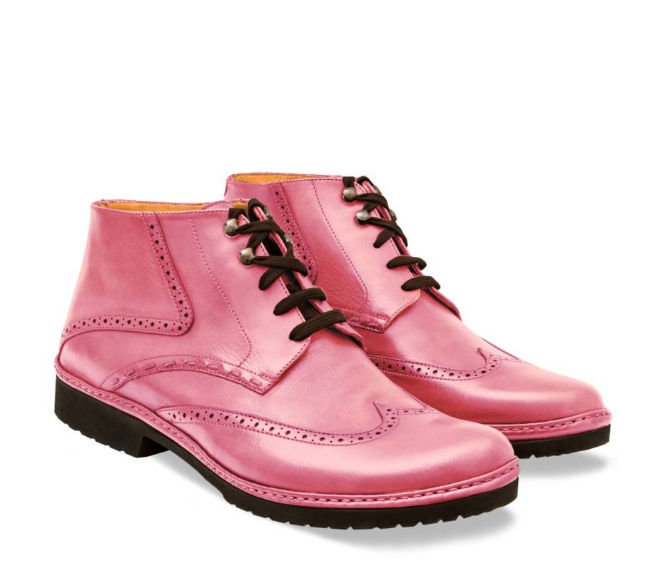 Pakerson POLACCHINO CERTALDO PELLE ROSA Vendite Flash
