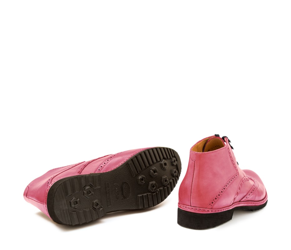 Pakerson POLACCHINO CERTALDO PELLE ROSA Vendite Flash