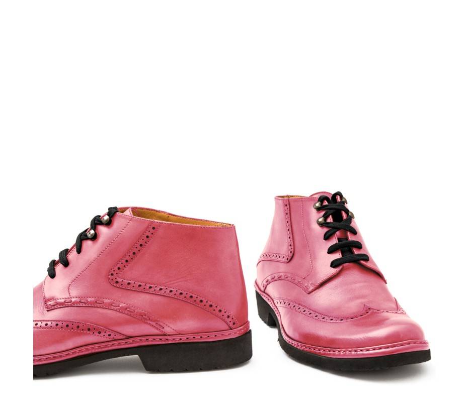 Pakerson POLACCHINO CERTALDO PELLE ROSA Vendite Flash