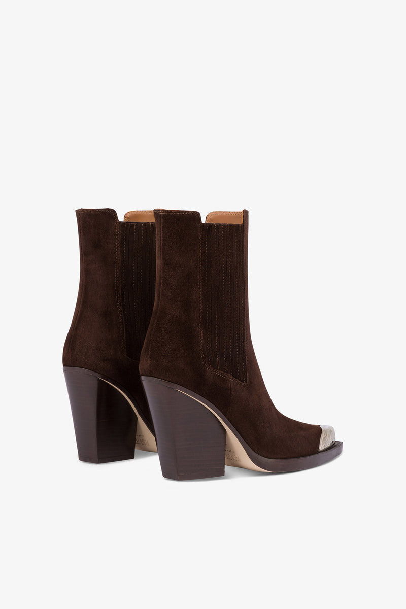 Paris Texas DALLAS EMBELLISHED TOE ANKLE BOOT Moda