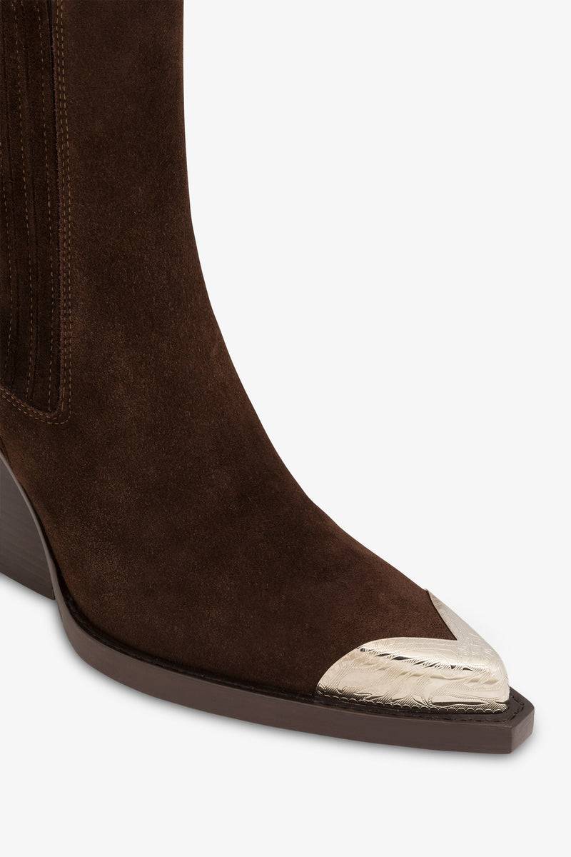 Paris Texas DALLAS EMBELLISHED TOE ANKLE BOOT Moda
