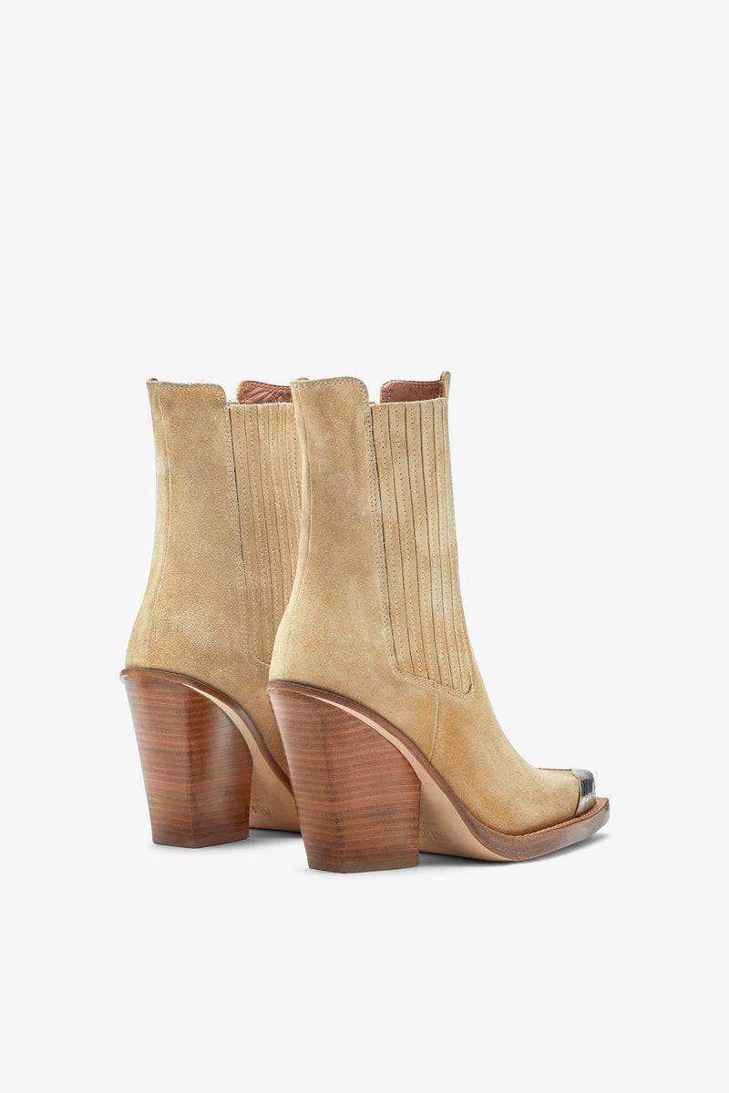 Paris Texas DALLAS EMBELLISHED TOE ANKLE BOOT Sottocosto