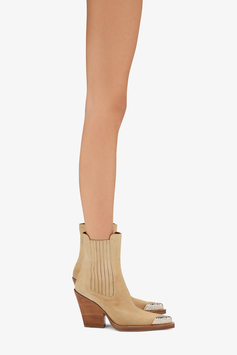 Paris Texas DALLAS EMBELLISHED TOE ANKLE BOOT Sottocosto