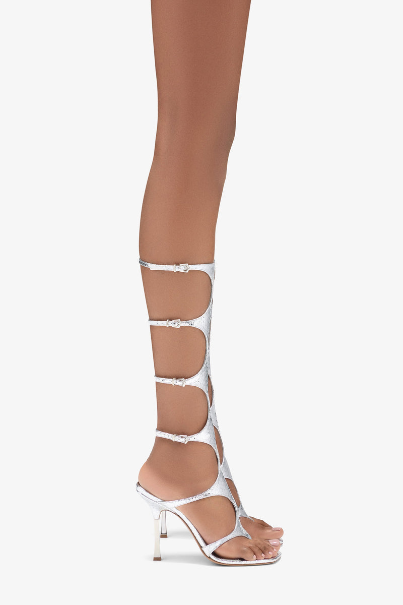 Paris Texas Uma Knee High Sandal Negozi Online