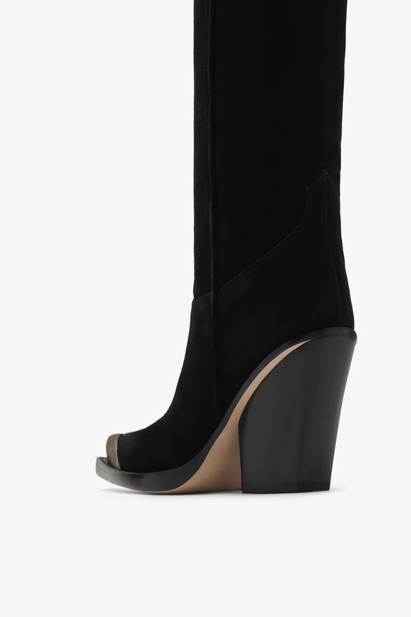Paris Texas El Dorado Embellished Toe Boot Promozione Limitata