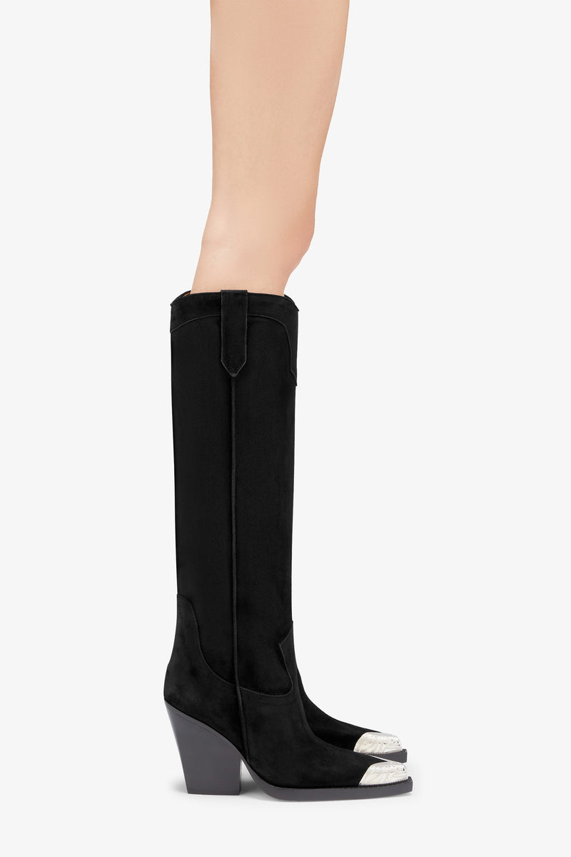 Paris Texas El Dorado Embellished Toe Boot Promozione Limitata