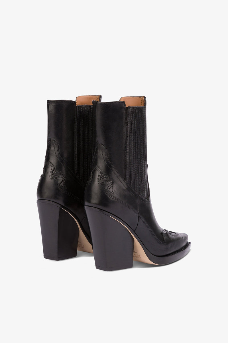 Paris Texas DALLAS EMBROIDERED ANKLE BOOT 100 Esporta salva