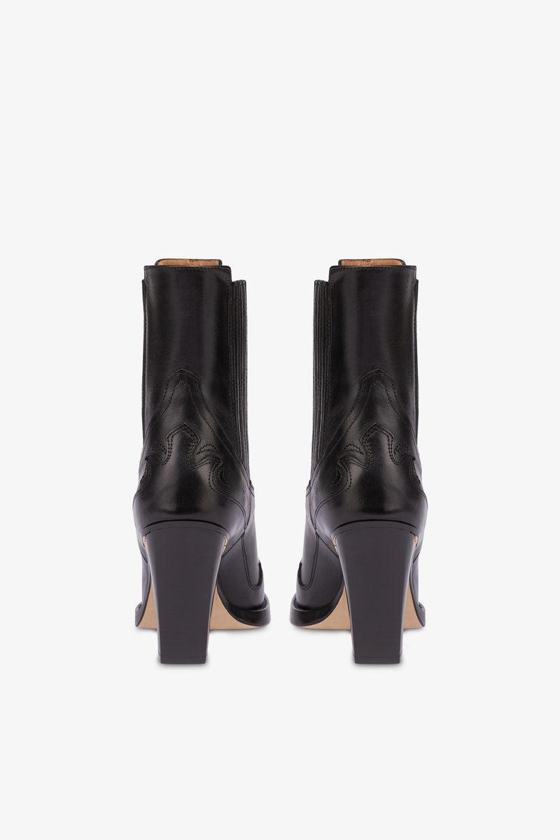 Paris Texas DALLAS EMBROIDERED ANKLE BOOT 100 Esporta salva
