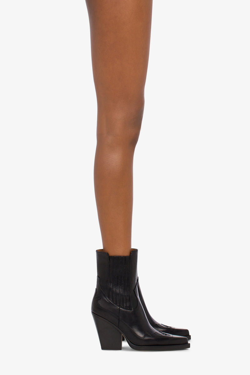 Paris Texas DALLAS EMBROIDERED ANKLE BOOT 100 Esporta salva