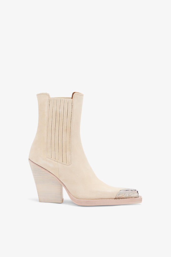 Paris Texas Dallas Embellished Toe Ankle Boot Prezzo Ridotto