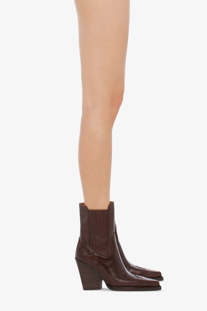 Paris Texas DALLAS EMBROIDERED ANKLE BOOT 100 ACQUISTA ORA