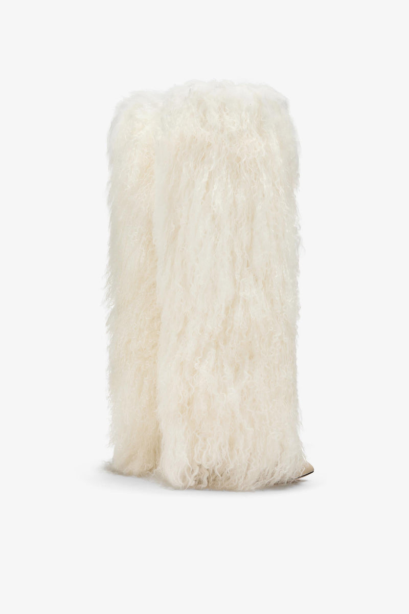 Paris Texas Furry Stiletto Boot Economico